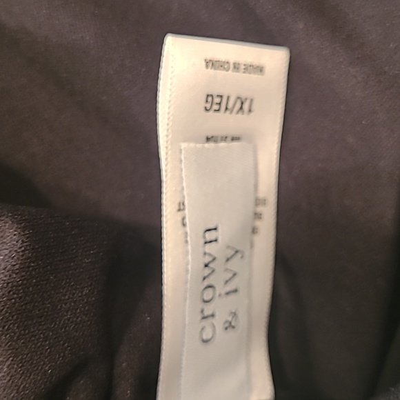 NWT Crown & Ivy Plus Swimsuit 1X - Picture 8 of 9
